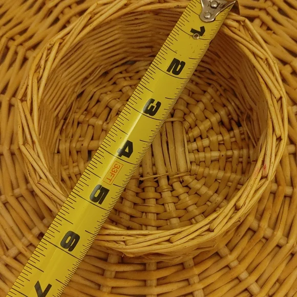 Wicker chip and dip serving basket - Picture 7 of 7